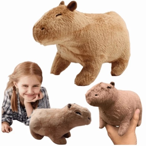 KAPIBARA MASKOTKA 20 CM PLUSZAK DLA DZIECI CAPYBARA PREZENT ZABAWKA MIŚ
