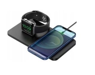 Stacja Ładująca 2w1 Seneo Dual PA150A iWatch / iPhone / AirPods Pro