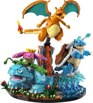 Klocki Pokemon 72153 Venusaur, Charizard i Blastoise