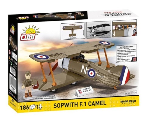 Klocki Sopwith F.1 Camel