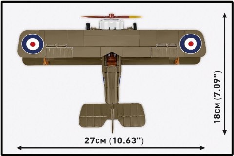 Klocki Sopwith F.1 Camel