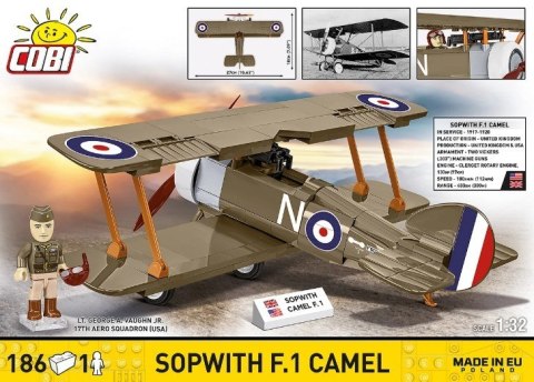 Klocki Sopwith F.1 Camel