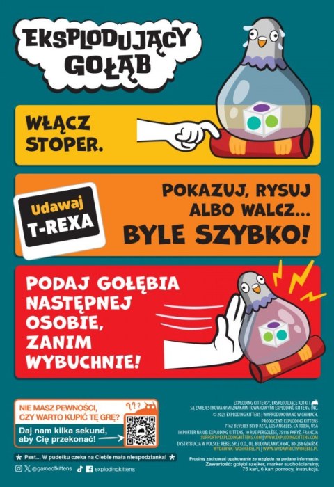 Gra Eksplodujący Gołąb