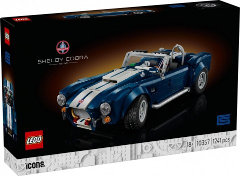 Klocki Icons 10357 Shelby Cobra 427 S/C
