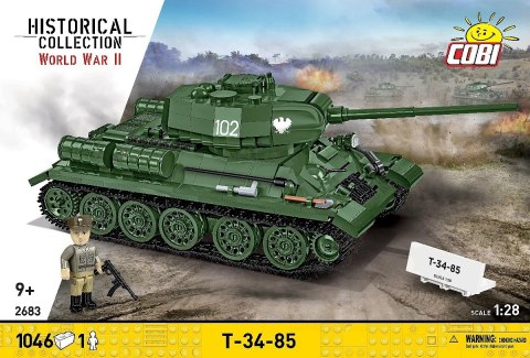 Klocki T-34-85 1046 klocków