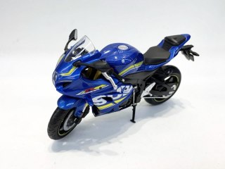Motocykl MSZ 1/12 Suzuki GSX-R1000 niebieski