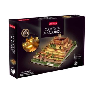 Puzzle 3D Zamek w Malborku LED