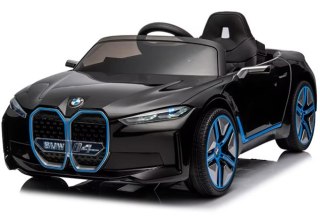 BMW i4 Czarny Auto na akumulator EVA Skóra pilot Akumulator Li-ON