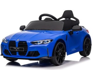 BMW m4 NIEBIESKI Auto na akumulator EVA Skóra pilot Akumulator litowo-jonowy