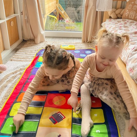 WOOPIE Interaktywna Mata Muzyczna do Tańczenia XXL