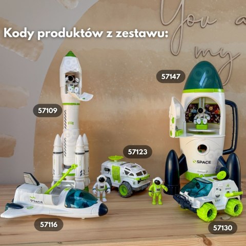 WOOPIE Interaktywny Prom Kosmiczny Rakieta Space Set