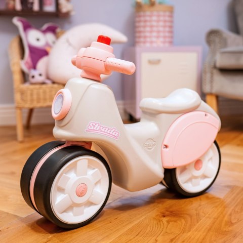 FALK Jeździk Scooter Strada Retro Dla Dziewczynki Ciche Opony od 1 Roku
