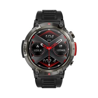 Smartwatch VELTORI VT140-1 Czarny Pasek Silikonowy
