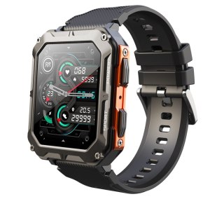 Smartwatch Męski Rubicon RNCF27 BLACK/ORANGE