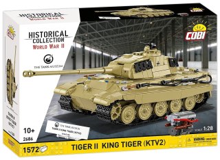 Klocki Tiger II King Tiger KTV2 1572 elementy
