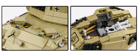 Klocki Tiger II King Tiger KTV2 1572 elementy