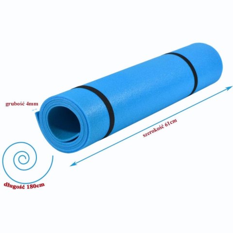 MATA DO JOGI 1800x610x4MM NIEBIESKA ENERO FIT