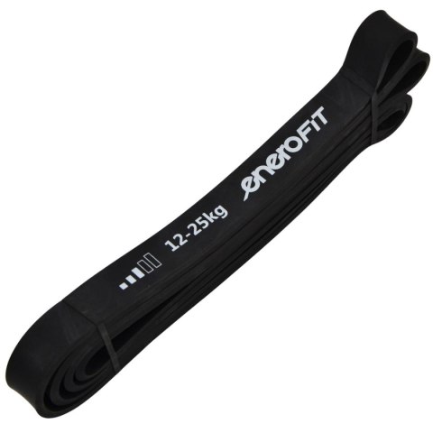 GUMA TAŚMA OPOROWA POWER BAND 12-25KG CZARNA ENERO FIT