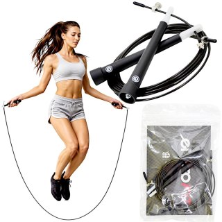 SKAKANKA SZYBKOŚCIOWA SPEED LIGHT BLACK 300CM ENERO FIT