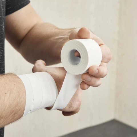 TAŚMA TEJP TAPE SPORTOWA KINESIOLOGICZNA 7,3Mx3,8CM BIAŁA DUNLOP