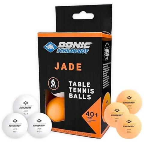 PIŁECZKI DO TENISA STOŁOWEGO JADE POLY 40 MIX 6SZT DONIC