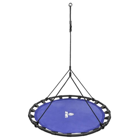HUŚTAWKA OGRODOWA BOCIANIE GNIAZDO 120CM NIEBIESKA