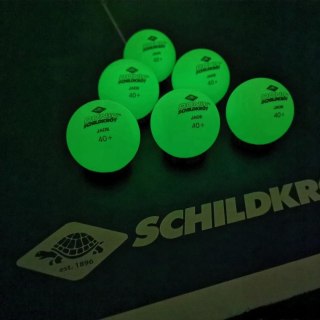 PIŁECZKI DO TENISA STOŁOWEGO GLOW IN THE DARK POLY 40 6SZT DONIC