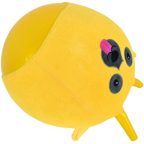 PIŁKA DO SKAKANIA Z ROGAMI 30CM MIŚ ŻÓŁTA