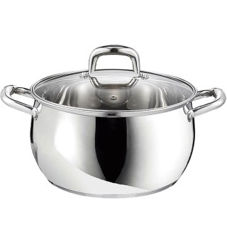 GARNEK Z POKRYWKĄ 24 CM; 6,4 L MAESTRO