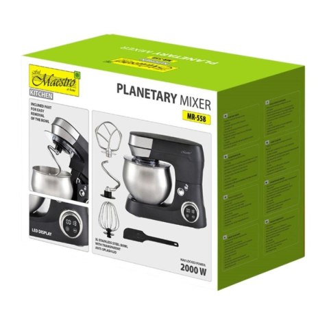 MIKSER PLANETARNY Z MISĄ 5L, 2000W MAESTRO