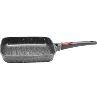 PATELNIA GRILL ZE ZDEJMOWANĄ RĄCZKĄ GRANIT 26 CM MAESTRO
