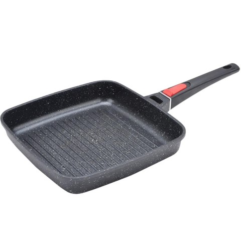 PATELNIA GRILL ZE ZDEJMOWANĄ RĄCZKĄ GRANIT 26 CM MAESTRO