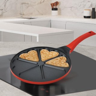 PATELNIA NALEŚNIKOWA / PANCAKE 26CM HEART