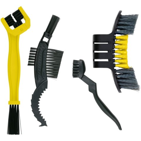 ZESTAW 4 SZCZOTEK DO CZYSZCZENIA ROWERU DUNLOP