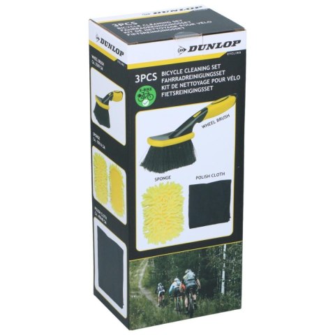 ZESTAW DO CZYSZCZENIA ROWERU 3 ELEMENTY DUNLOP