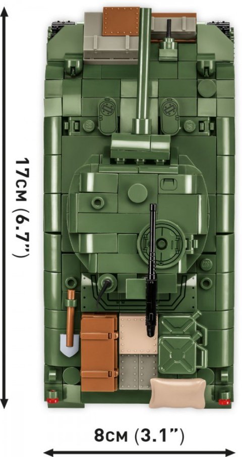 Klocki M4A1 Sherman 663 klocki