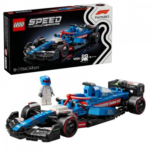 Klocki Speed Champions 77246 Bolid F1 Visa Cash App RB VCARB 01