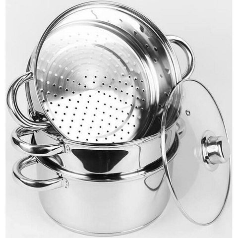 GARNEK DO GOTOWANIA NA PARZE 20CM, 3,0L MAESTRO