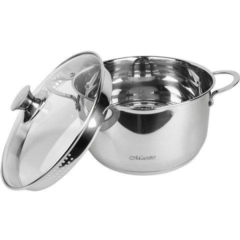 GARNEK Z POKRYWKĄ 18 CM; 2,0 L MAESTRO