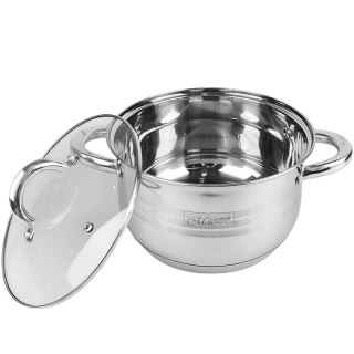 GARNEK Z POKRYWKĄ 18 CM; 2,9 L MAESTRO