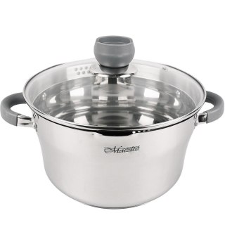 GARNEK Z POKRYWKĄ 24 CM, 5,6 L MAESTRO