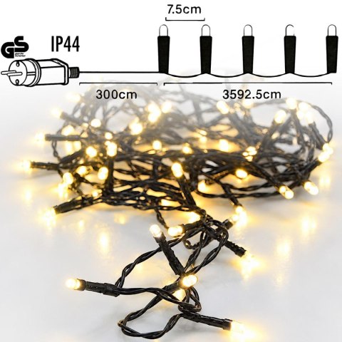 LAMPKI CHOINKOWE ŁAŃCUCH ŚWIETLNY 480 LED CIEPŁY BIAŁY