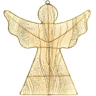 ANIOŁ DEKORACYJNY DO ZAWIESZENIA 48CM 236LED