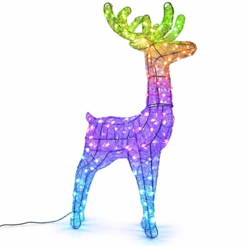 DEKORACJA RENIFER 120CM 165 LED