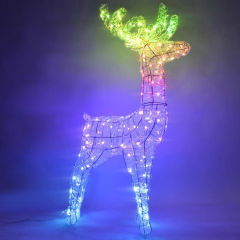 DEKORACJA RENIFER 120CM 165 LED