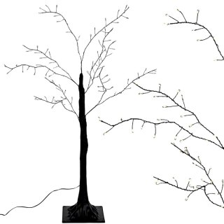 DRZEWKO DEKORACYJNE 150LED 120CM BLACK LUCA