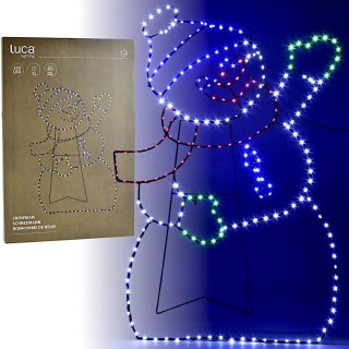 FIGURKA DEKORACYJNA BAŁWAN 255LED 79CM IP44