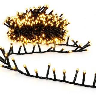 LAMPKI CHOINKOWE ŁAŃCUCH ŚWIETLNY 1000 LED TIMER 8 TRYBÓW CIEPŁY BIAŁY LUCA