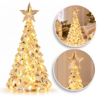 CHOINKA ŚWIECĄCA LED na baterię ŚWIĄTECZNA 16cm LAMP82