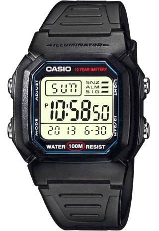 Zegarek Męski CASIO W-800H-1AVES + BOX